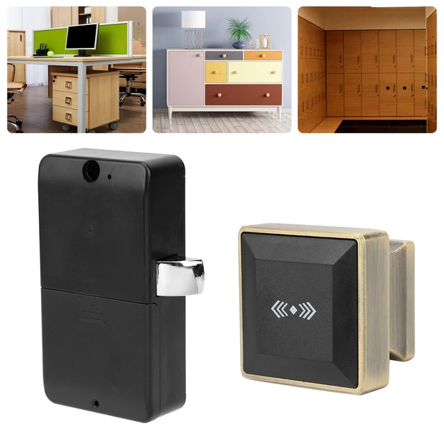 ELECTRONIC CABINET LOCK ID Card Keyless Locker Drawer Door Home ...