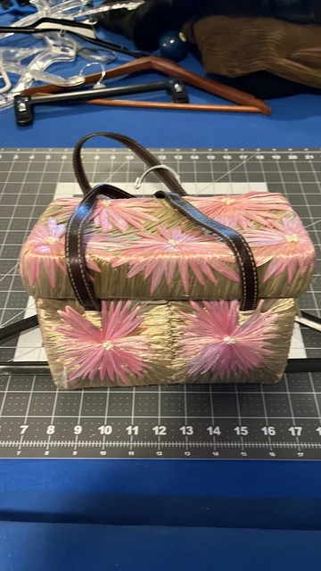 Kate Spade Vintage Cabo Flora Basket Handbag