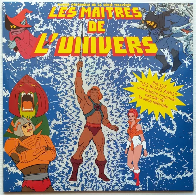 MOTU LP Vinyl Soundtrack Masters of the Universe Les Maitres De L'Univers 2019