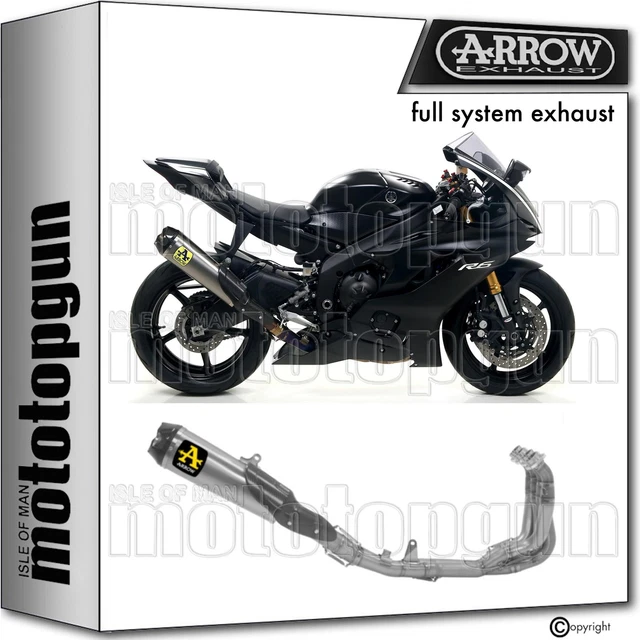 yamaha r6 arrow exhaust