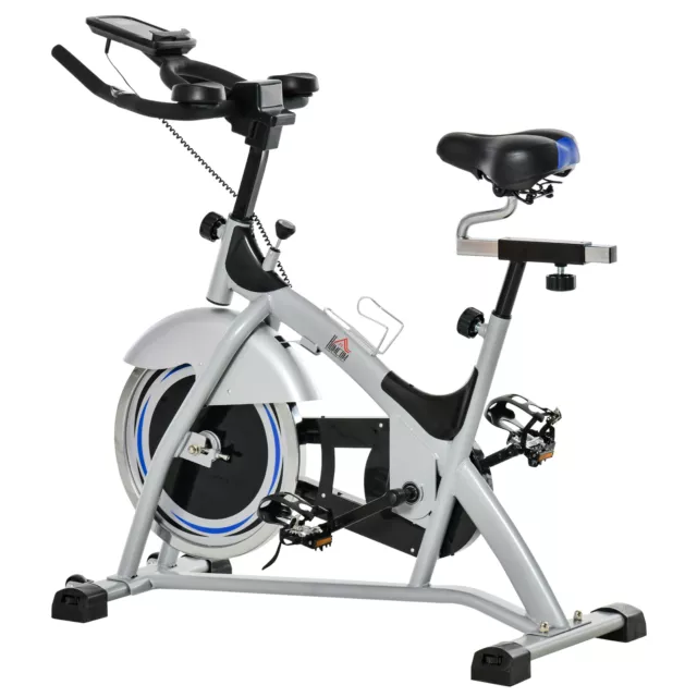 Upright Resistance Bike Training Cardio Fitness Workout Machine w/ LCD Monitor