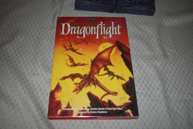 Dragonflight Graphic Novel hardcover Anne McCaffrey (1st Edition/Print, signed)