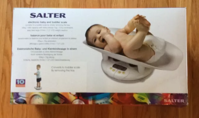 Salter Brecknel Electronic Baby And Toddler Scale - Model 914 3