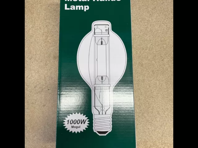 6) MH1000/U/GDX/BT56 DENKYU 10370 MH1000W GREEN Metal Halide Bulb M47