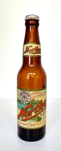 NORTHERN PALE BEER BOTTLE 12OZ (1940's)