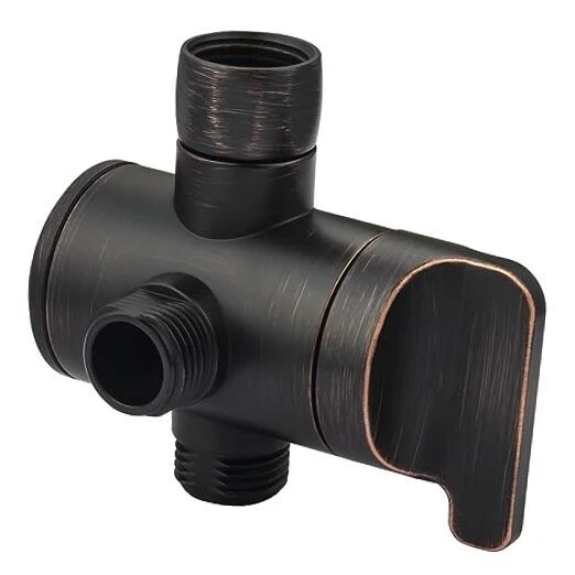 SHOWER ARM DIVERTER Valve for Hand held Showerhead and Fixed Oil Rubbed