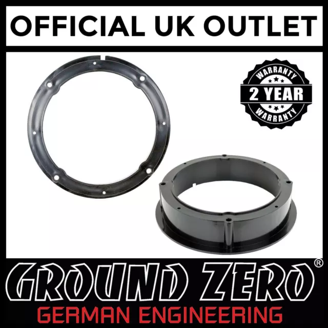 Ground Zero Volkswagen Golf Mk5 04-08 6.5" Front & Rear Speaker Adaptor Kit