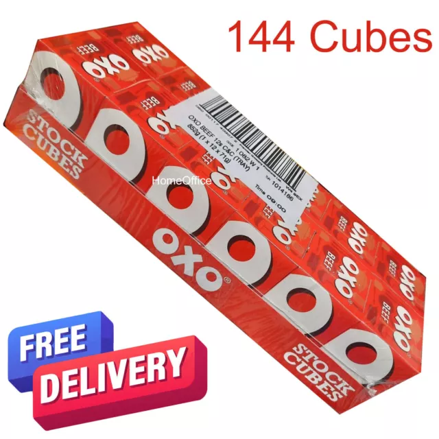 Oxo 12 Vegetable Stock Cubes 71 g (Pack of 12, Total 144 Cubes)