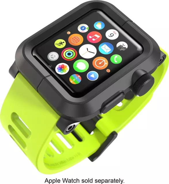 LUNATIK EPIK Polycarbonate Case Silicone Band Apple Watch 42mm Green Epik-002