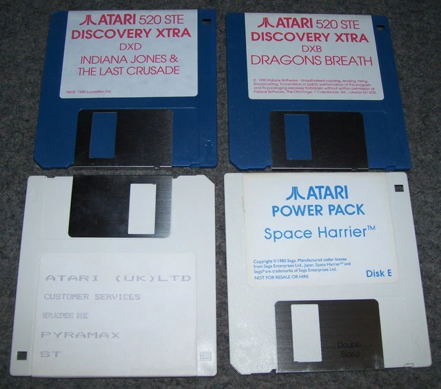 Lot jeux Atari ST/STE - Jeux vidéo