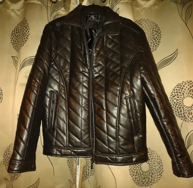 Ac luxury collection leather jacket sale