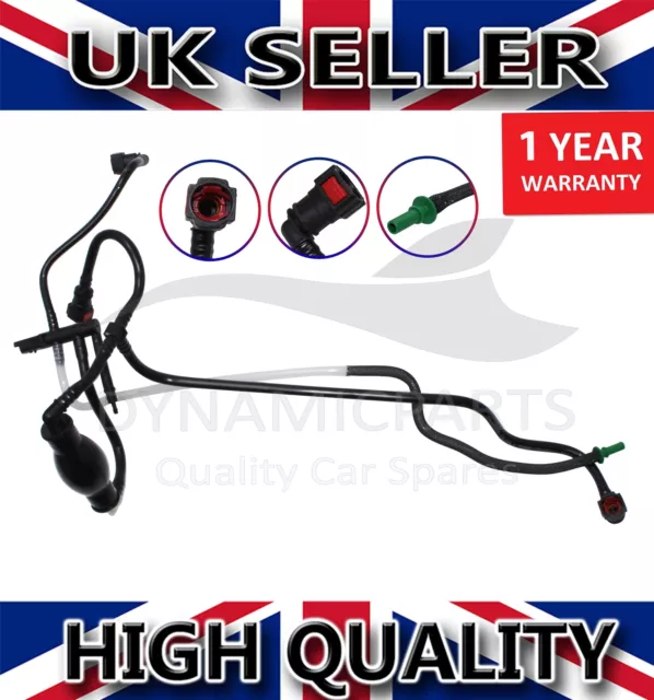 FOR FORD FIESTA FUSION 1.4 TDCi FUEL PIPE TUBE HOSE + PRIMER 1501910 2001-2012