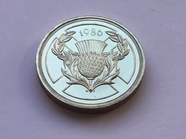 ~Simply Coins~1986 COMMONWEALTH GAMES PROOF TWO 2 POUND COIN