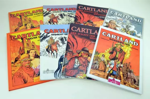 Zur Auswahl: Cartland Hardcover und Softcover Band 1 - 9 Splitter