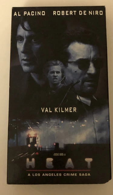 HEAT, VHS 1995 Robert De Niro Al Pacino Val Kilmer £4.97 - PicClick UK