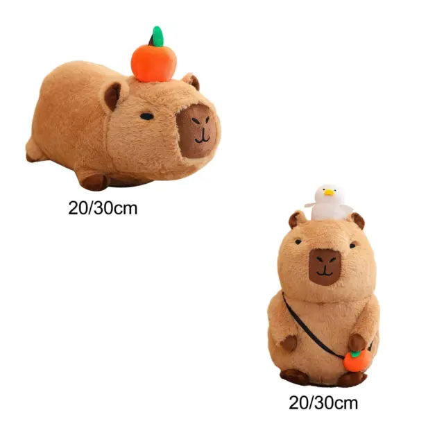 CAPYBARA TOY ANIMAL Doll Capybara Peluche avec son, canapé de