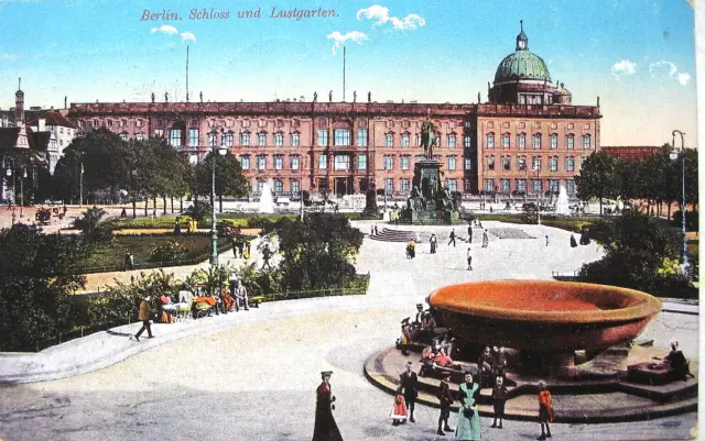 Ak Berlin Schloss und Lustgarten 1915  Ks62