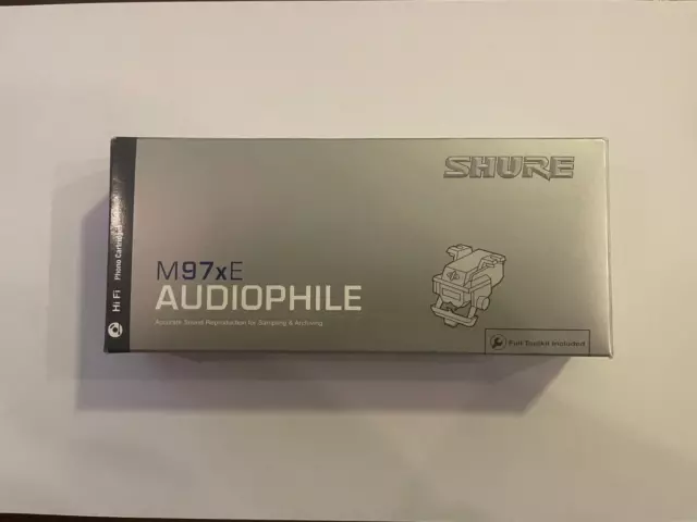 Shure M97xE Audiophile phono cartridge NOS