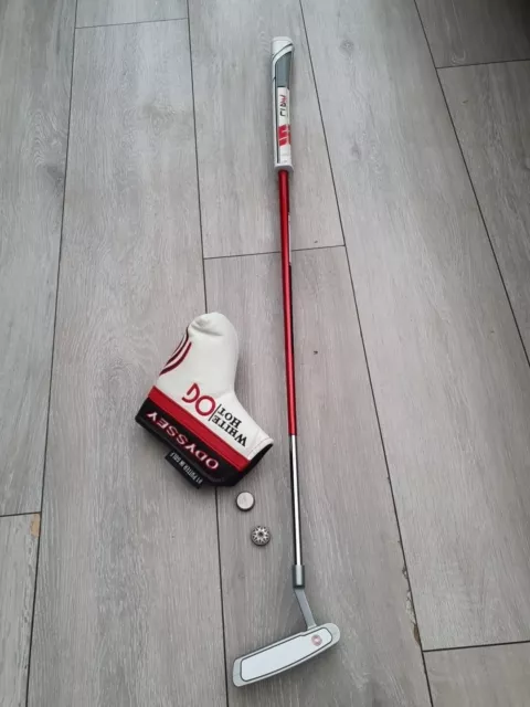 Odyssey White Hot Og 1Ws Putter With Stroke Lab Shaft And Superstroke Claw Grip