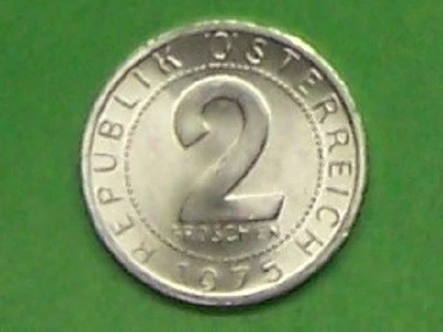 Austria   1975  2 Groschen Km2876  Uncirculated