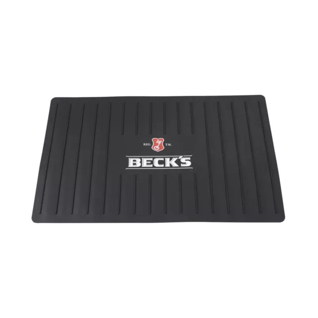 Becks Bier Kühlschrank Gefrier Matte Einlage Schublade Schwarz Anti-Schimmel