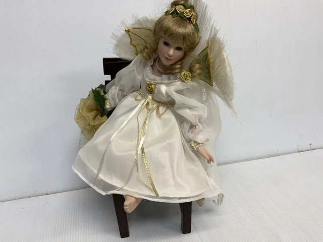Angel Fairy Heritage Signature Collection Sitting Doll With Display Chair 3