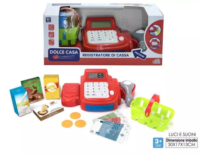 REGISTRATORE DI CASSA giocattolo IKEA Duktig fino alla calcolatrice  ricarica solare bambini fino alla macchina EUR 11,10 - PicClick IT