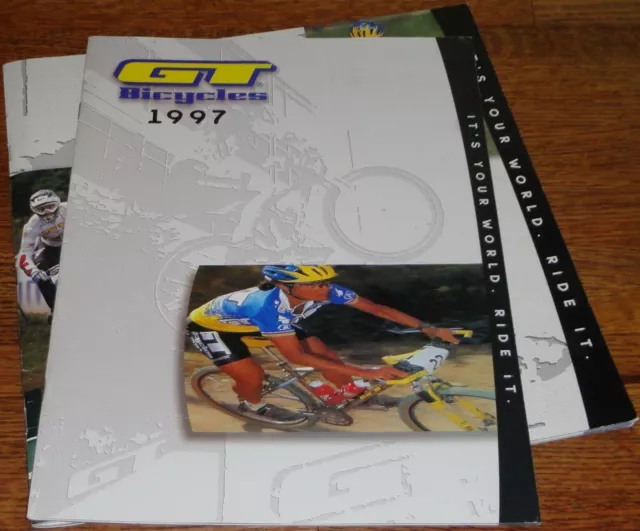 Gt bicycles master catalogs 1997