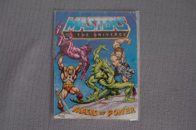 Mini Comic MOTU Masters of the Universe - Masks of Power