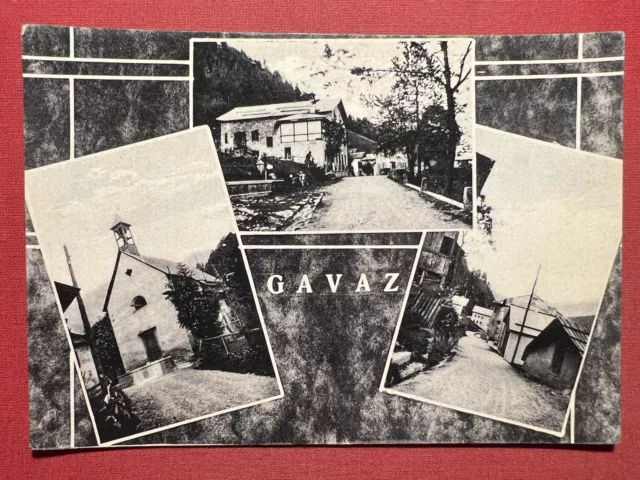 Cartolina - Gavaz ( Belluno ) - Vedute diverse - 1973