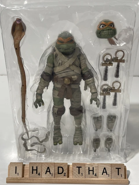 NECA Teenage Mutant Ninja Turtles TMNT Universal Monsters Mummy Michelangelo