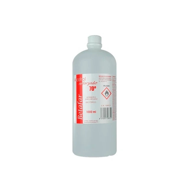 Alcohol de 70º Betafar 1000 ml