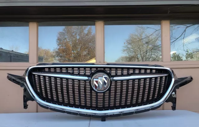 Oem 2018-2021 Buick Enclave Front Upper Bumper Grille, 387148, W/ Emblem