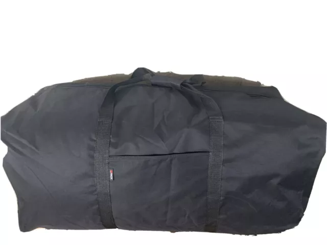 EXTRA LARGE Sports Duffle Bag Gym Canvas Duffel Travel Foldable BAG Black 20”