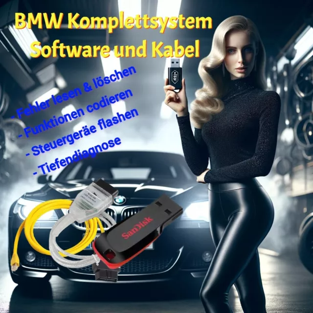 ⚡️ BMW Diagnose Codierung Fehler auslesen - Komplettlösung f. BMW - OBD2 OBD ⚡️