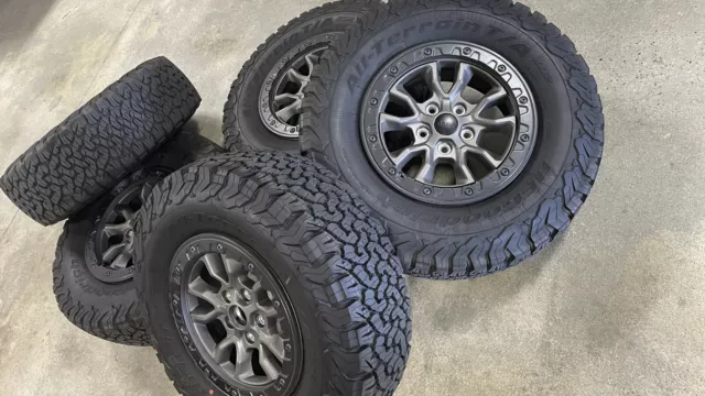 Set of 5 Jeep Wrangler 392 Tires & Wheels | New Take Offs Set of 5 Jeep Wrangler 392 Tires & Wheels | New Take Offs