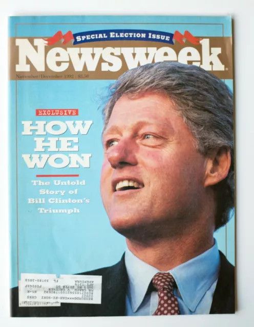 Newsweek - Special Election Issue - November December 1992 - Bill Clinton