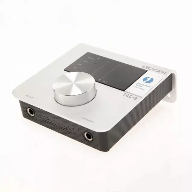 Zoom TAC-2 Thunderbolt Audio Interface pour Mac, Jusqu 'À 24-Bit/192kHz