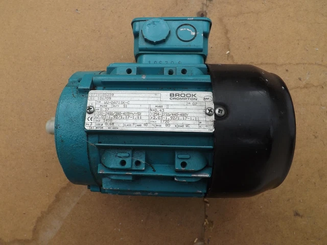 TEC Dreiphasen-Elektromotor aus Aluminium, 4 kW, 4-polig, Fuß- und Fla