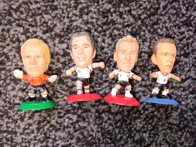 Corinthian microstars Germany x4 bundle Schweinsteiger Ballack Kahn Hamann