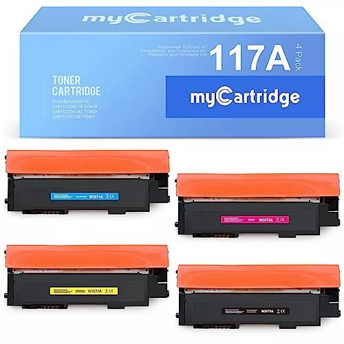 MYCARTRIDGE 117A Toner (con Chip) Compatibile con HP Color Laser MFP 178NW 179FN