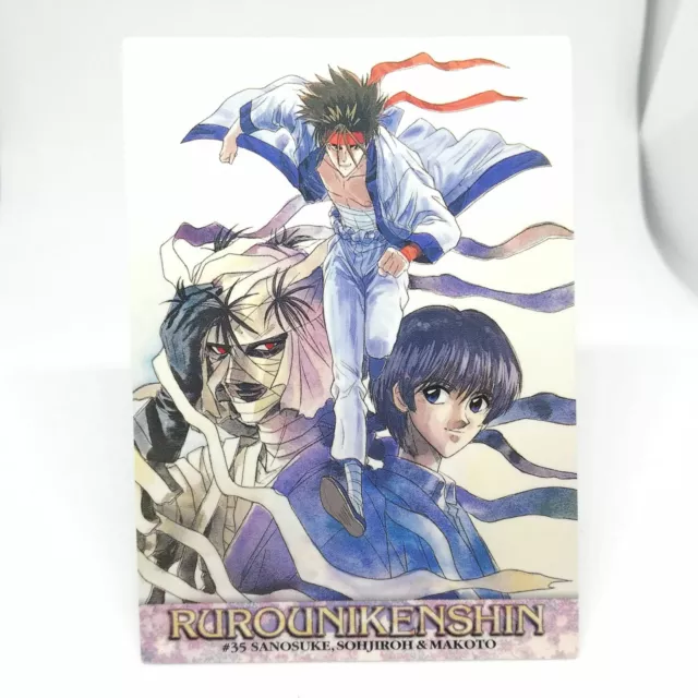 45 Himura Kenshin Rurouni Kenshin Samurai X Card DASS Masters Anime JUMP  MAGAZIN