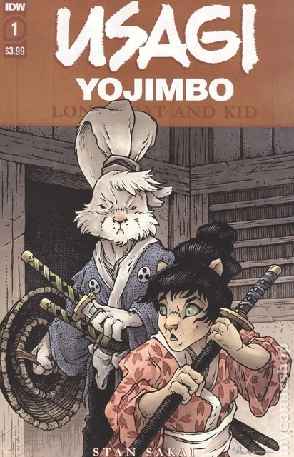 Usagi Yojimbo Lone Goat and Kid #1 VF 2022 Stock Image