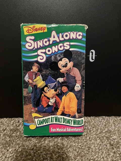 DISNEY SING ALONG Songs Campout At Walt Disney World Fun Musical
