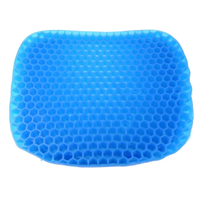 Orthopedic Gel Seat Cushion Flexible for Car, Office Wheelchair Back Relief- 3