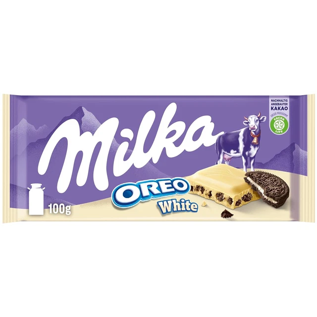 Milka cioccolato latte alpino Oreo White 100g *SPEDIZIONE GRATUITA*