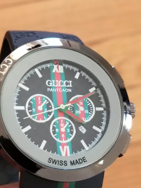 GUCCI PANTCAON MENS Watch Swiss made in great condition 195.00 PicClick