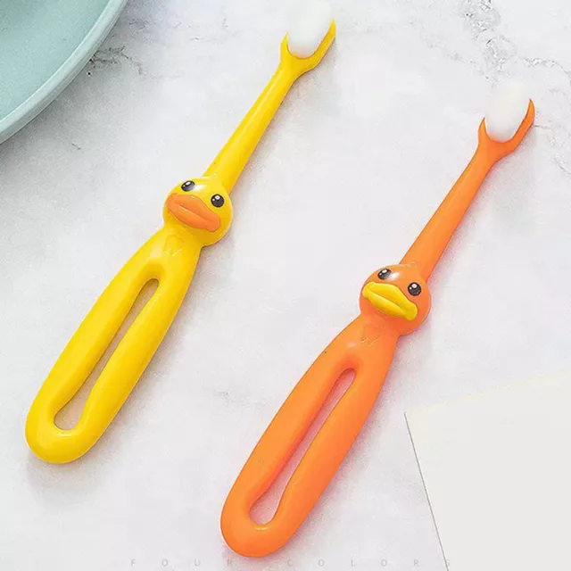 Children Toothbrush Cute Shape Cozy Grip Infant Soft Teeth Brush Pp Material