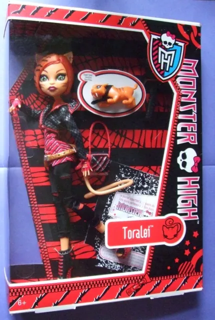 Poupée doll Monster High Toralei 2011 neuve en boite
