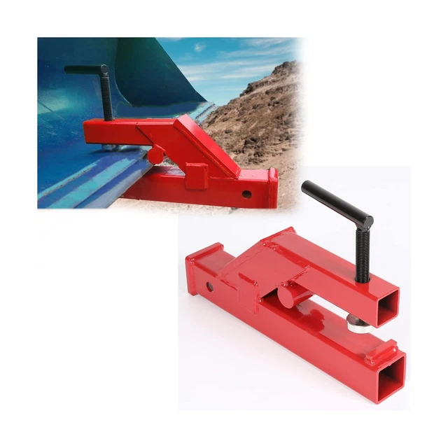 ECOTRIC Clamp On Trailer Hitch 2" Ball Mount Receiver Adapter Deere Bobcat Tr...